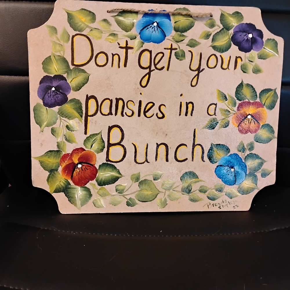 Blue Bells Floral Canvas Art - Picture 4 of 8